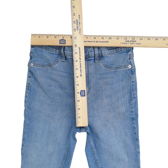 Free People Skinny Jeans Womens 27 Blue Denim Light Wash Straight Leg - Picture 5 of 10